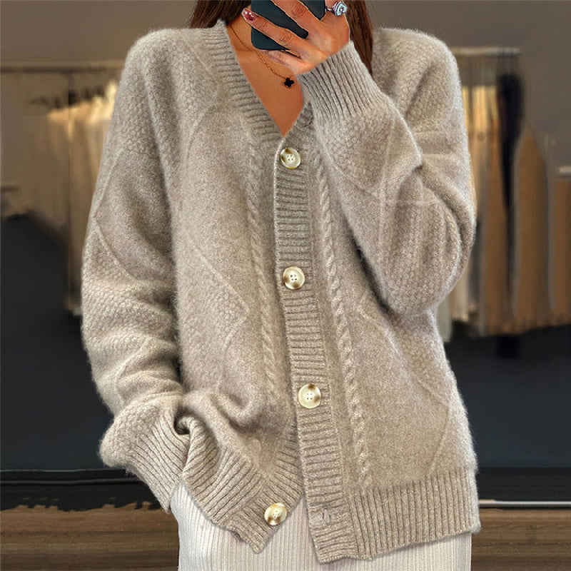 Valenzora | Stylish knitted women's jacket