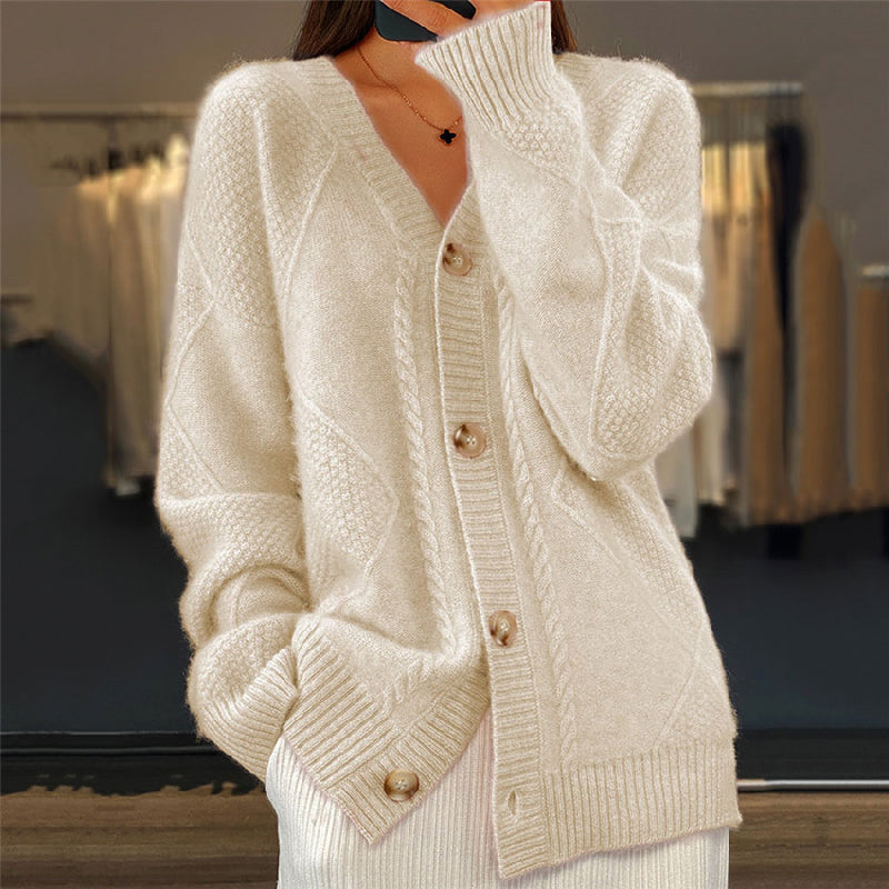 Valenzora | Stylish knitted women's jacket
