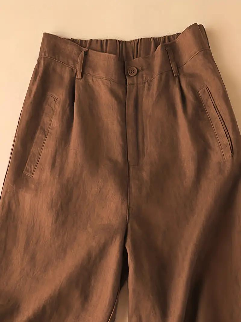 Valenzora | Summer shorts, elastic waist, loose fit, high-waisted shorts, women's clothing