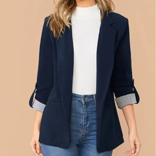 Valenzora - Pink Fashionable Blazer