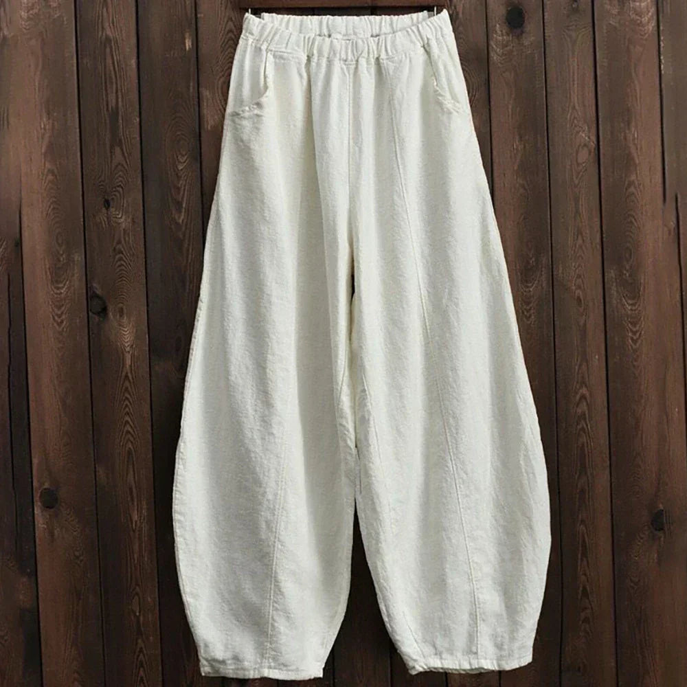 Lavelle™ - Cotton-Linen Trousers