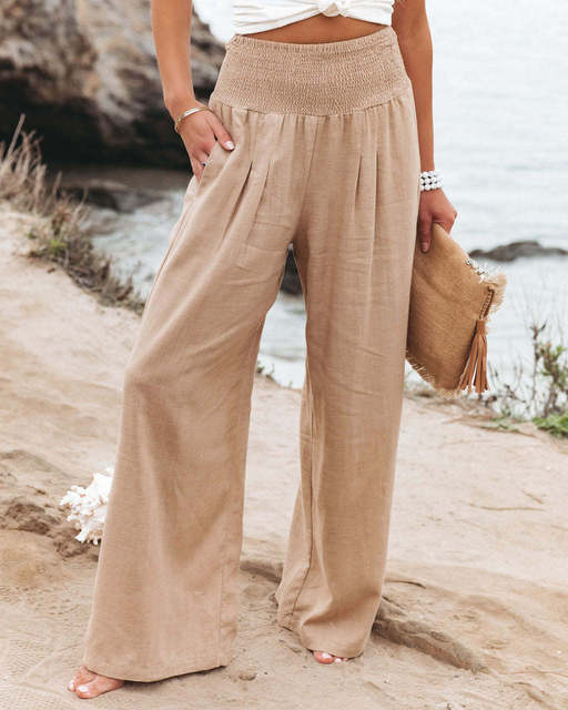 Valenzora | Comfortable linen trousers for women