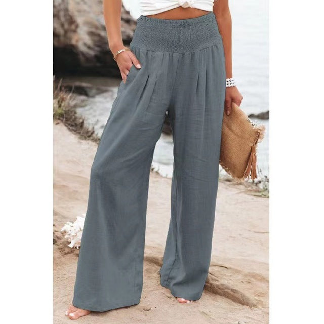 Valenzora | Comfortable linen trousers for women