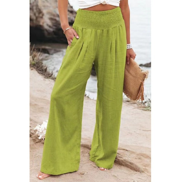 Valenzora | Comfortable linen trousers for women