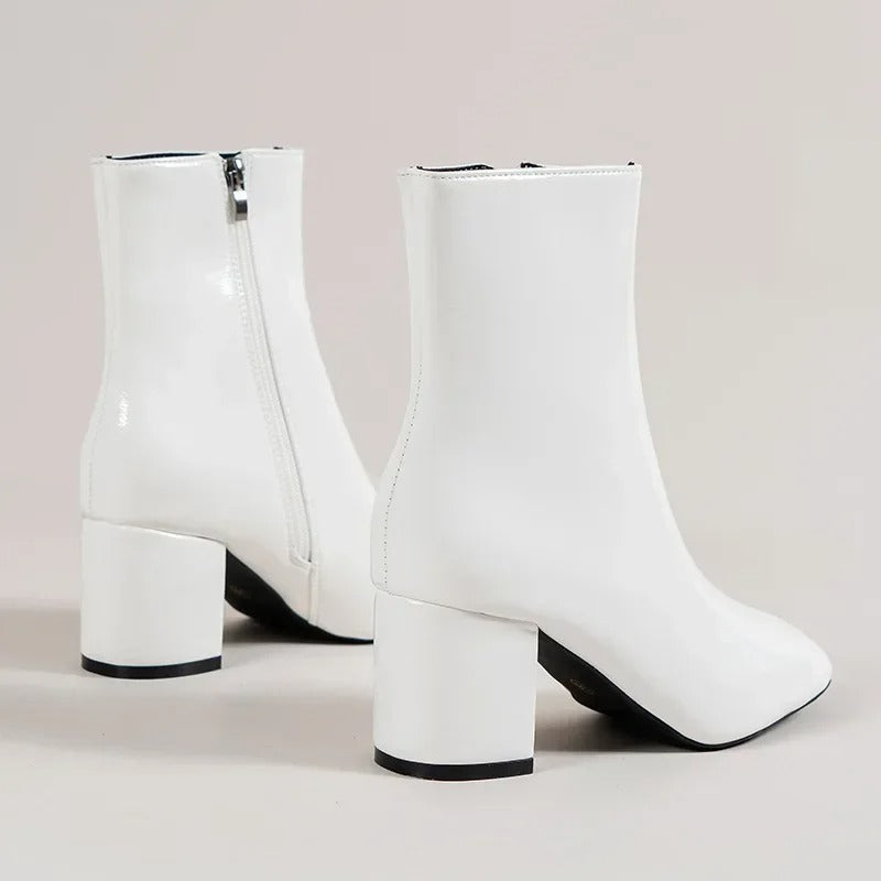Valenzora | Salomé Stylish Ankle Boots with Block Heel