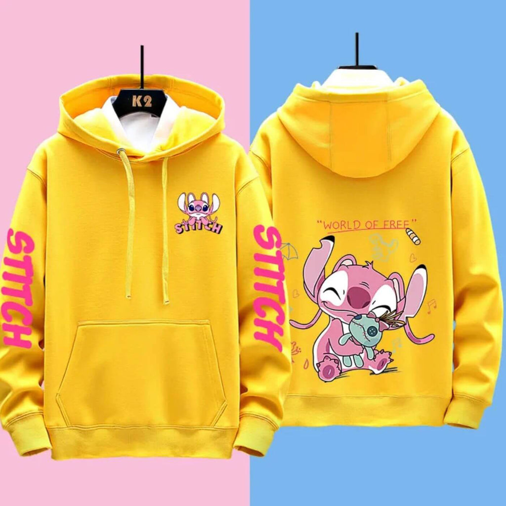 Valenzora | Bequemer Disney Stitch Kapuzenpullover