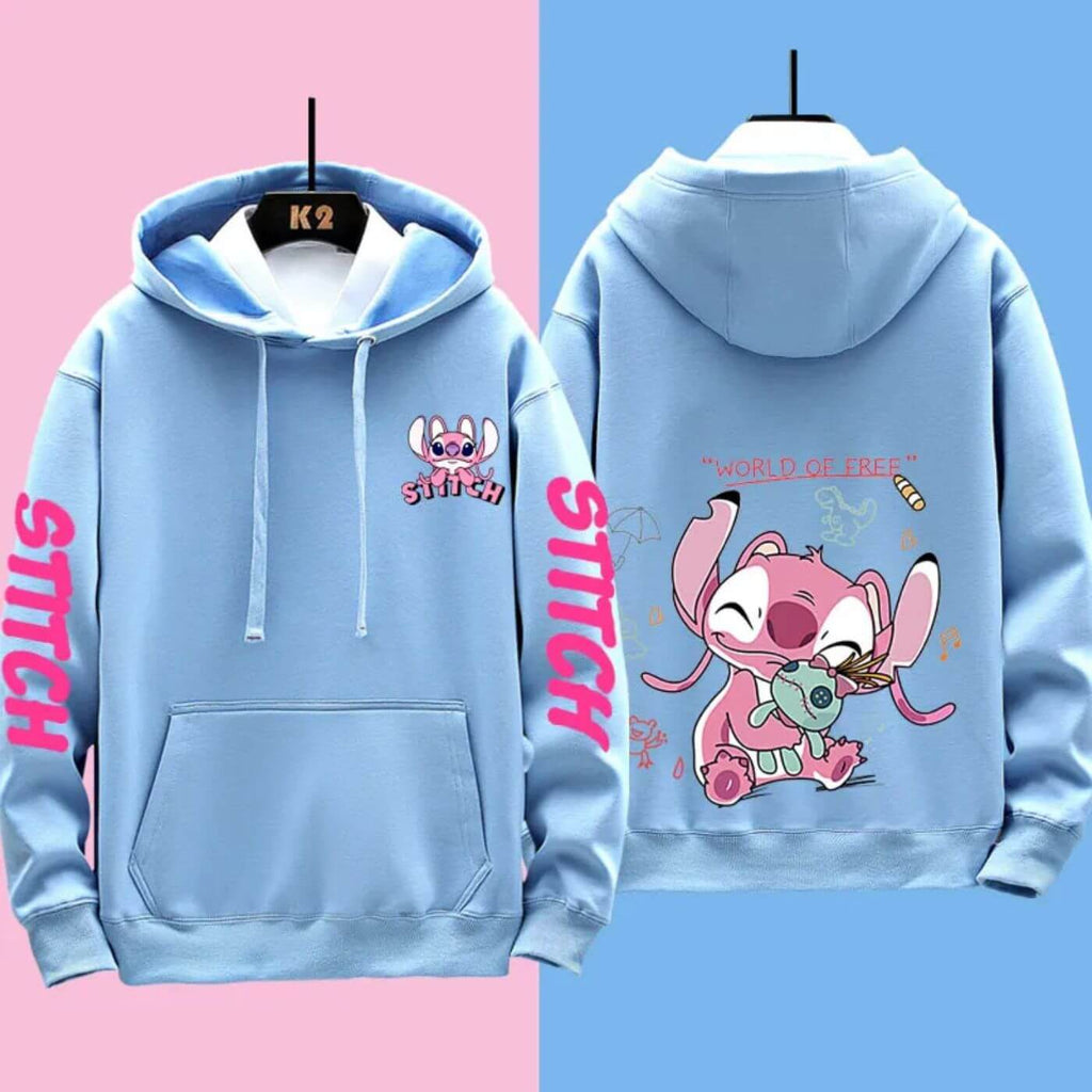 Valenzora | Bequemer Disney Stitch Kapuzenpullover