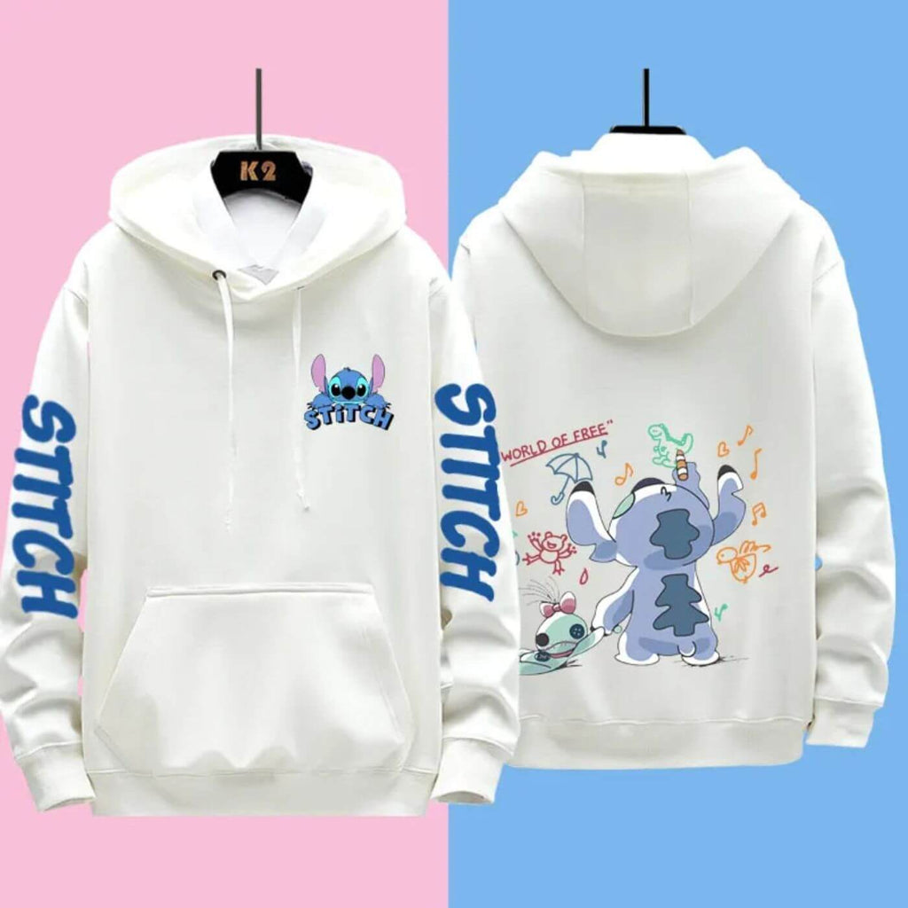 Valenzora | Bequemer Disney Stitch Kapuzenpullover
