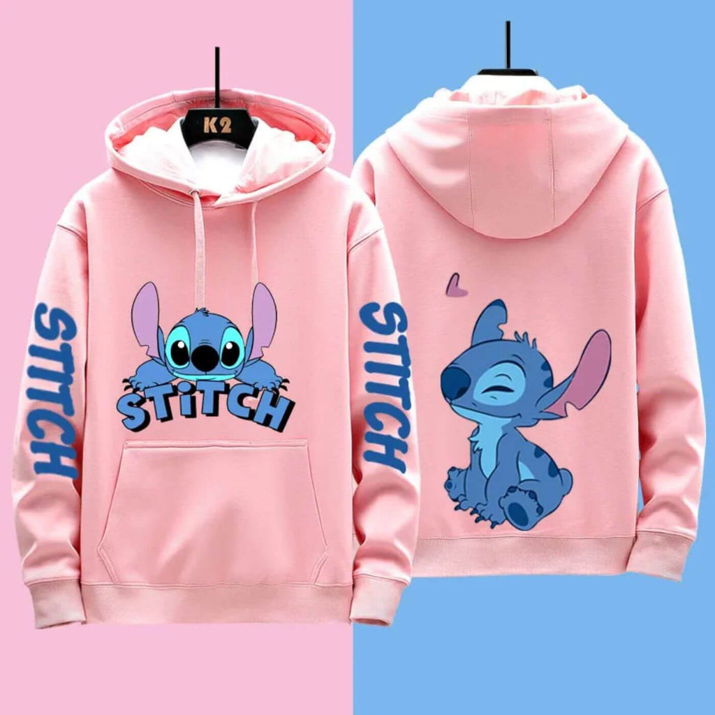 Valenzora | Bequemer Disney Stitch Kapuzenpullover