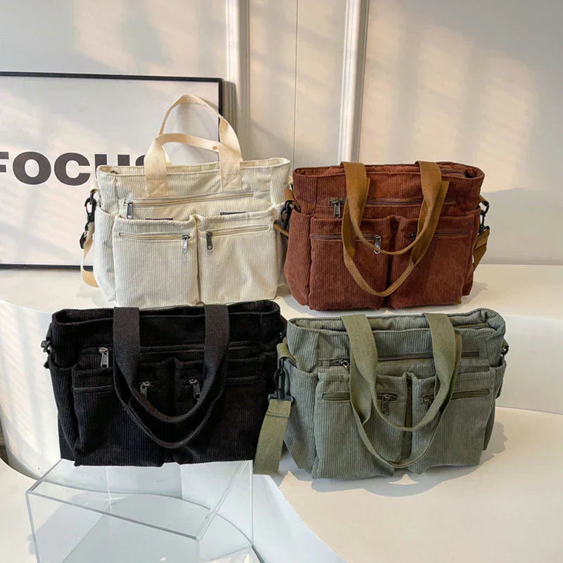 Valenzora | Corduroy Tote Bag