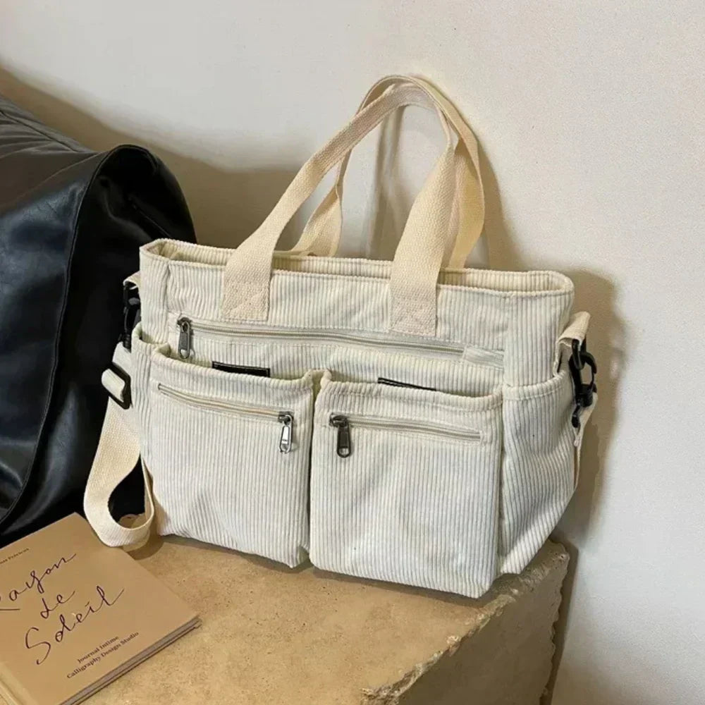 Valenzora | Corduroy Tote Bag
