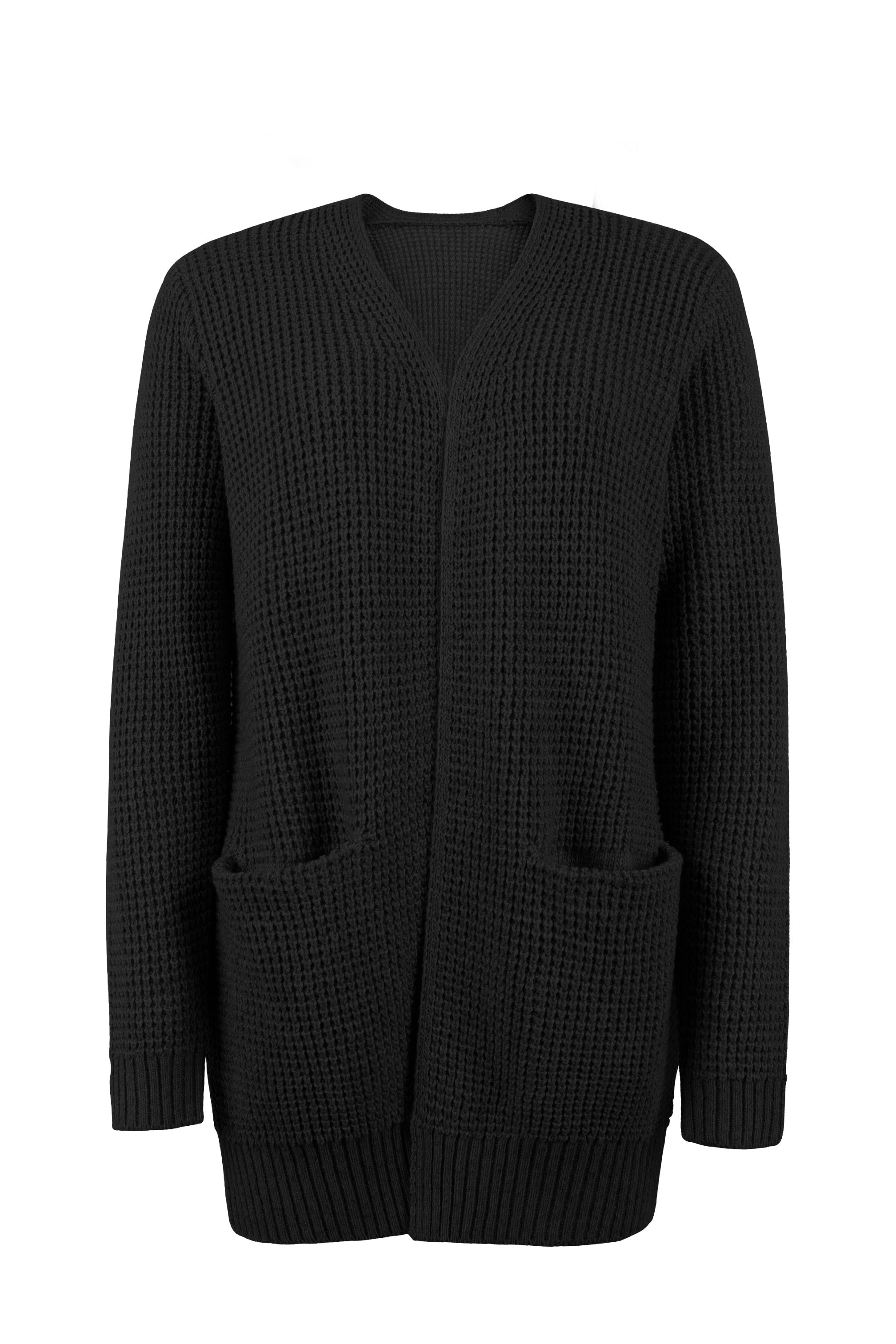 Valenzora - Women's Valenzora with long sleeves, open front and pockets