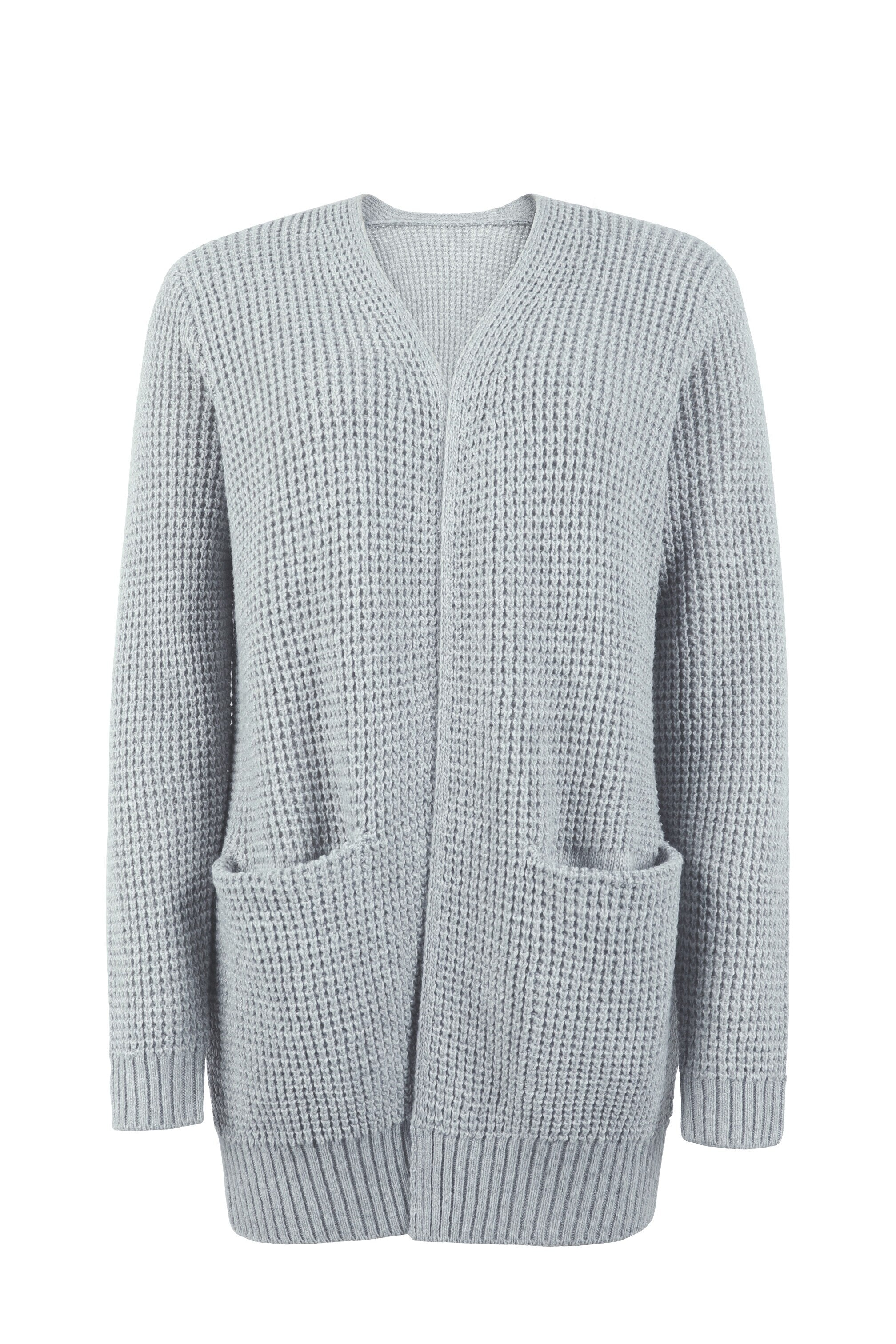 Valenzora - Women's Valenzora with long sleeves, open front and pockets