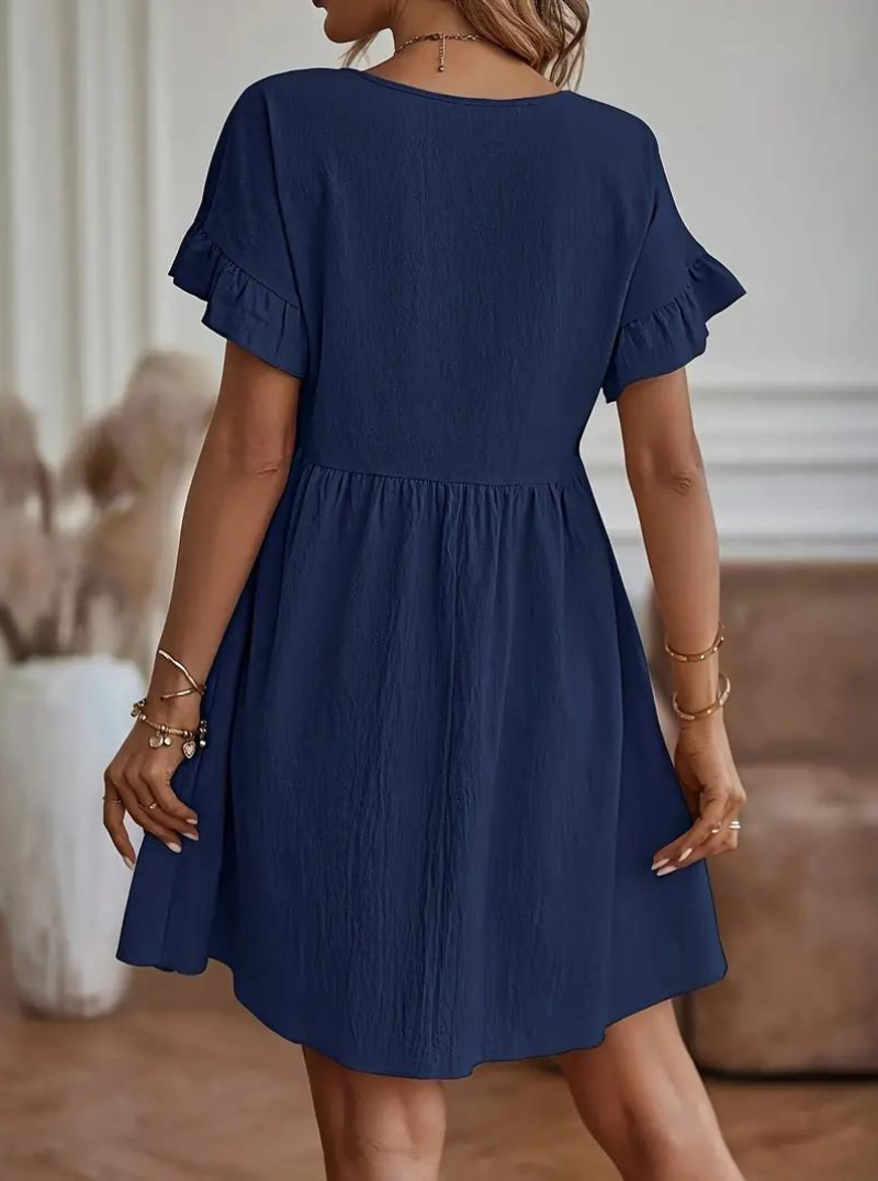Valenzora | Legeres Hemd-Minikleid