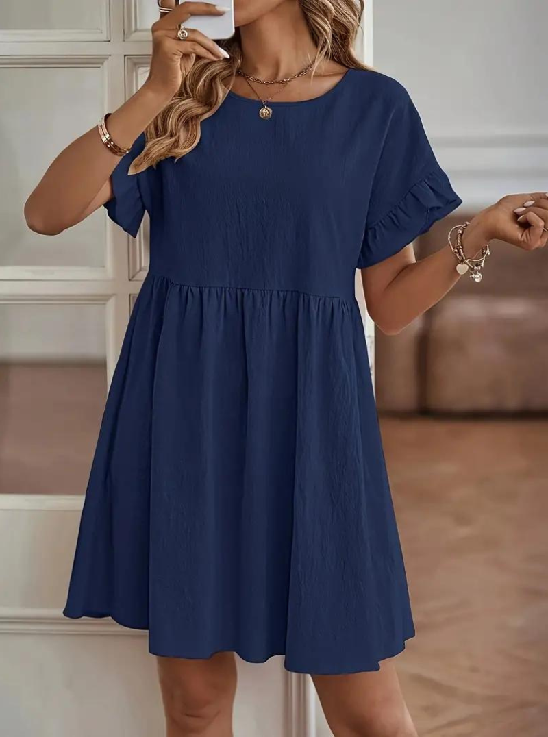 Valenzora | Legeres Hemd-Minikleid