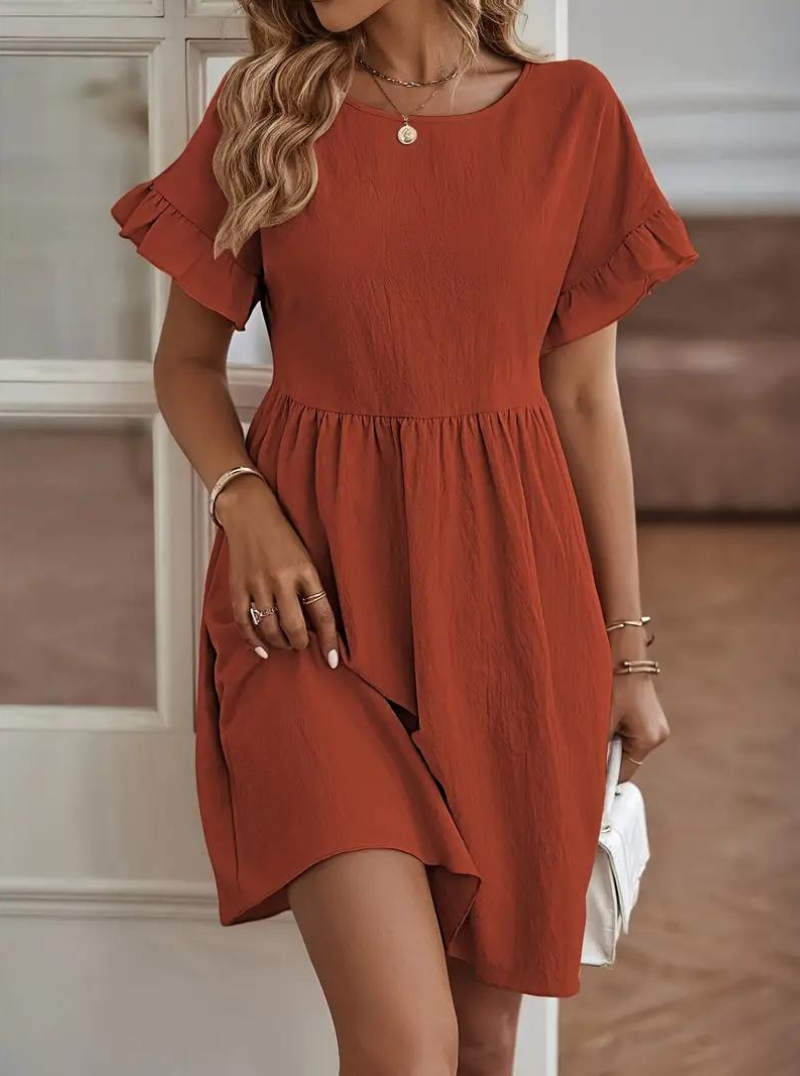 Valenzora | Legeres Hemd-Minikleid