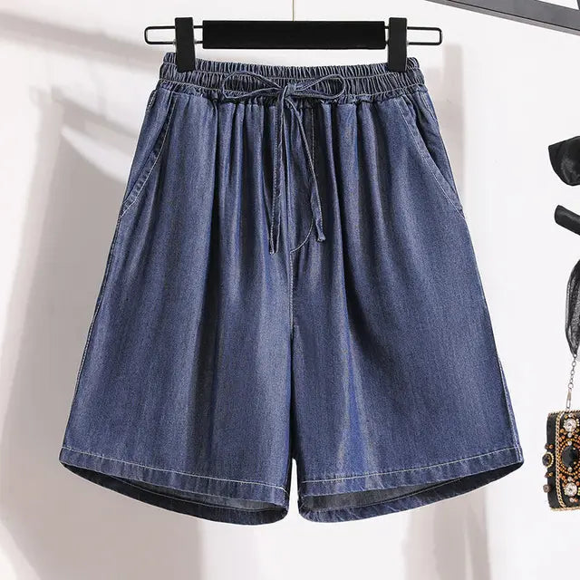 FlexFrei SummerCut Denim Shorts