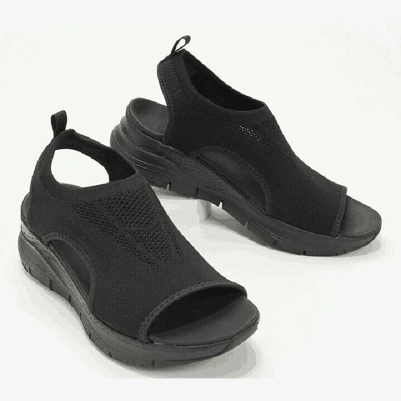 Valenzora - Sommer-Sportsandalen mit orthopädischer Sohle und waschbarem Fersenriemen