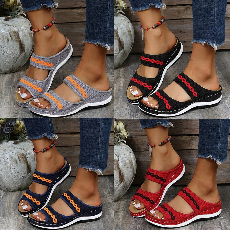Valenzora | Orthopedic Leather Sandals for Women