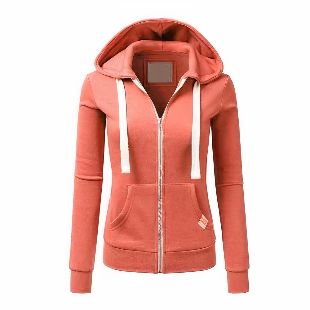 Valenzora | Wool Hoodie with Zipper and Hood