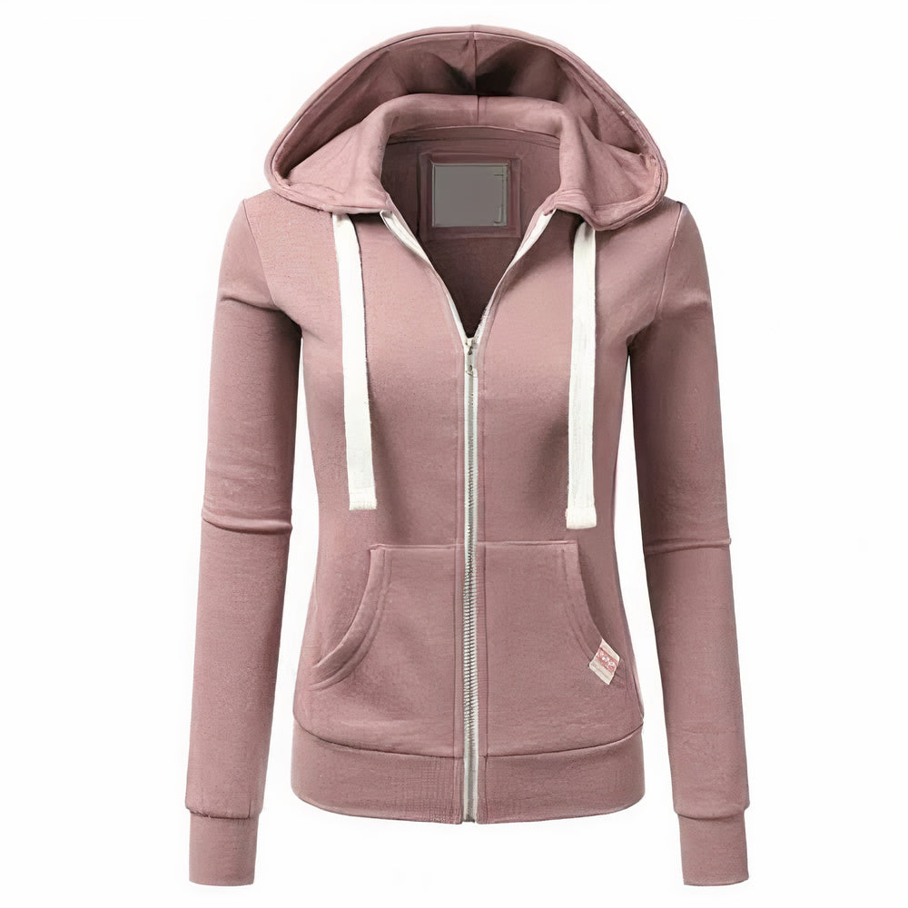 Valenzora | Wool Hoodie with Zipper and Hood