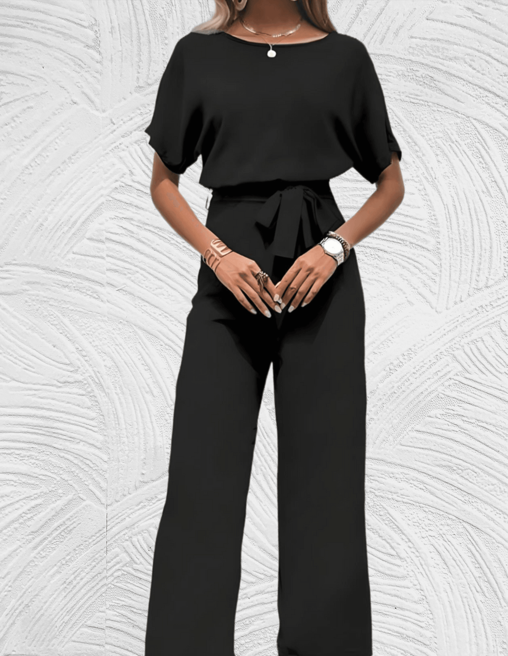 Valenzora | Beautifully cut jumpsuit with wide sleeves