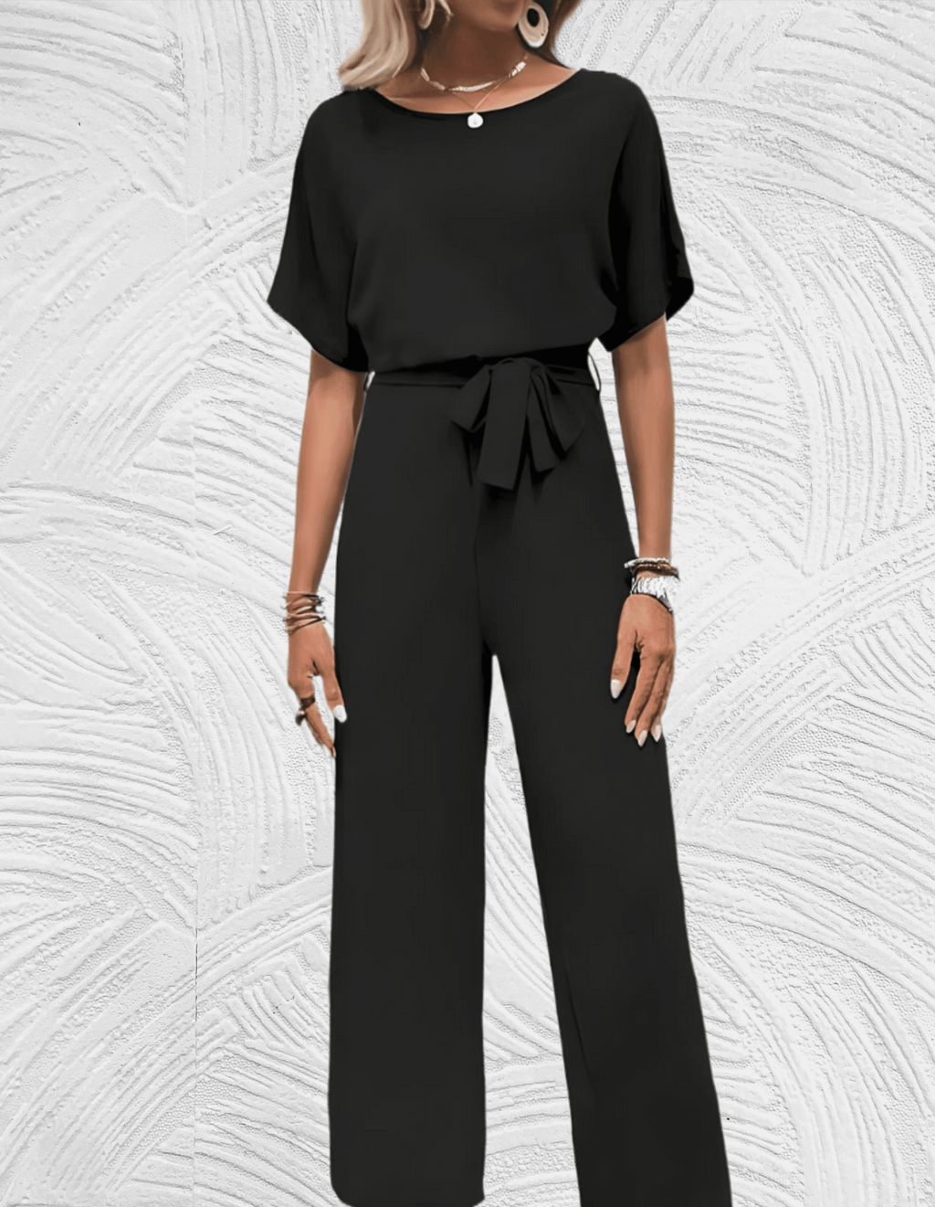 Valenzora | Beautifully cut jumpsuit with wide sleeves