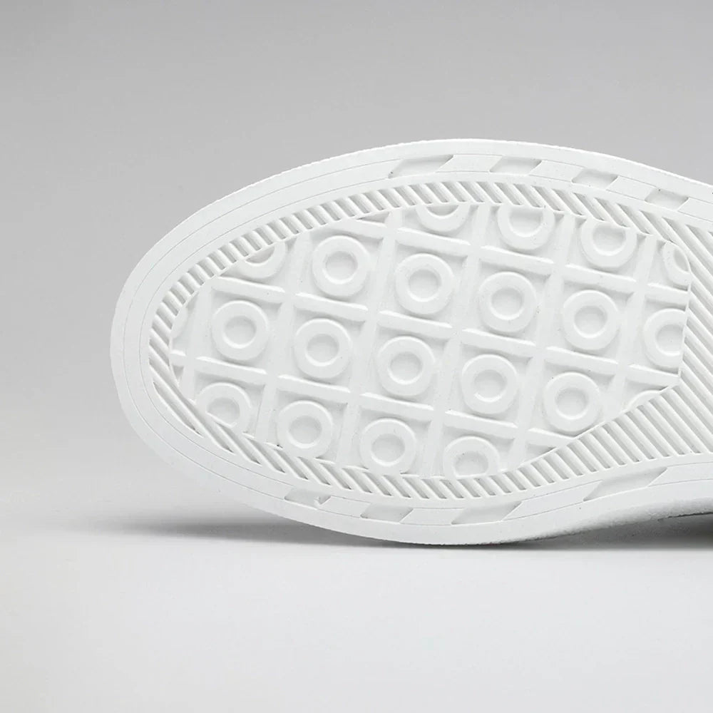 Valenzora | Premium Leather Sneakers with White Sole