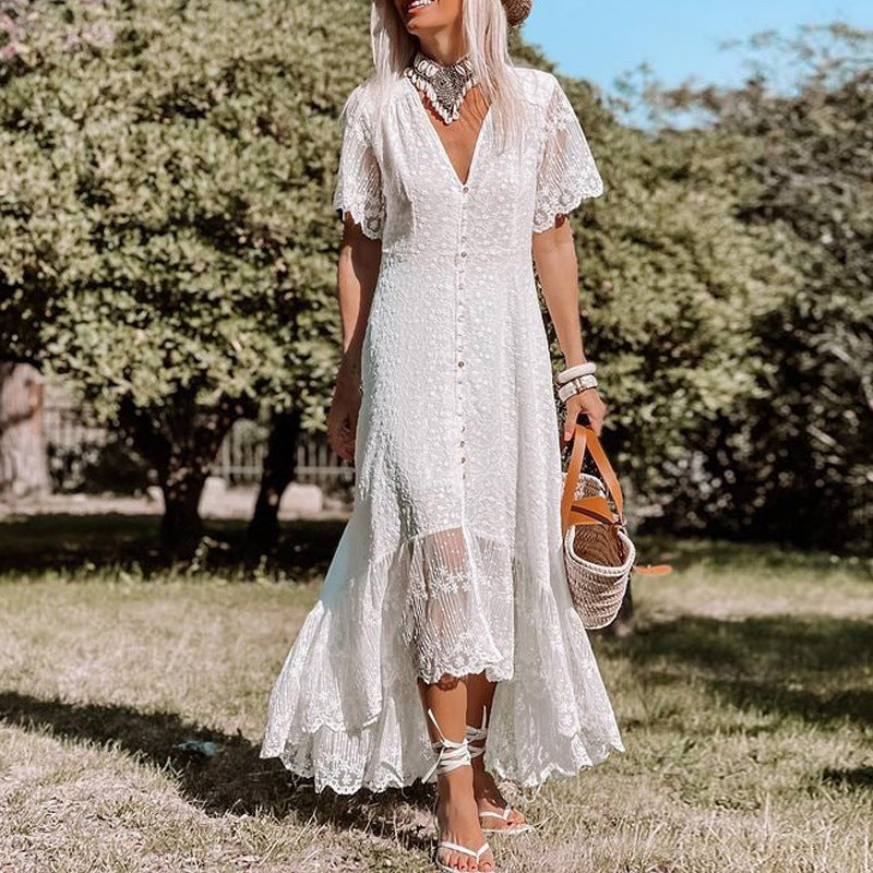 Valenzora | Boho lace dress for women