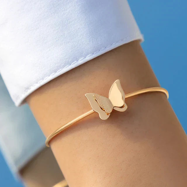 Valenzora | Gold colored mix & match bracelet