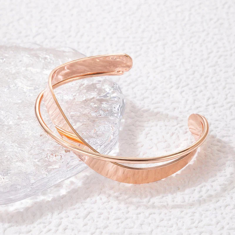 Valenzora | Gold colored mix & match bracelet