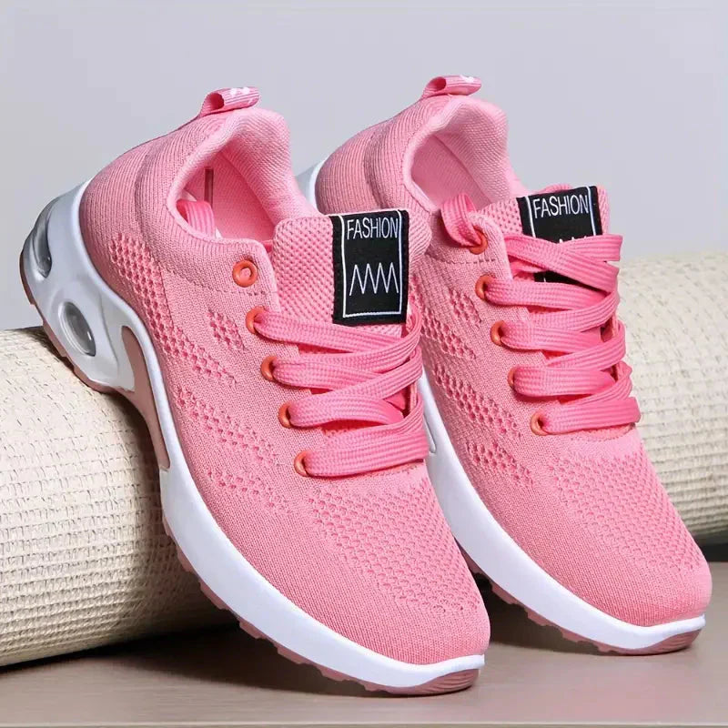 Valenzora | Soft sole air cushioning women's sneakers hiking shoes