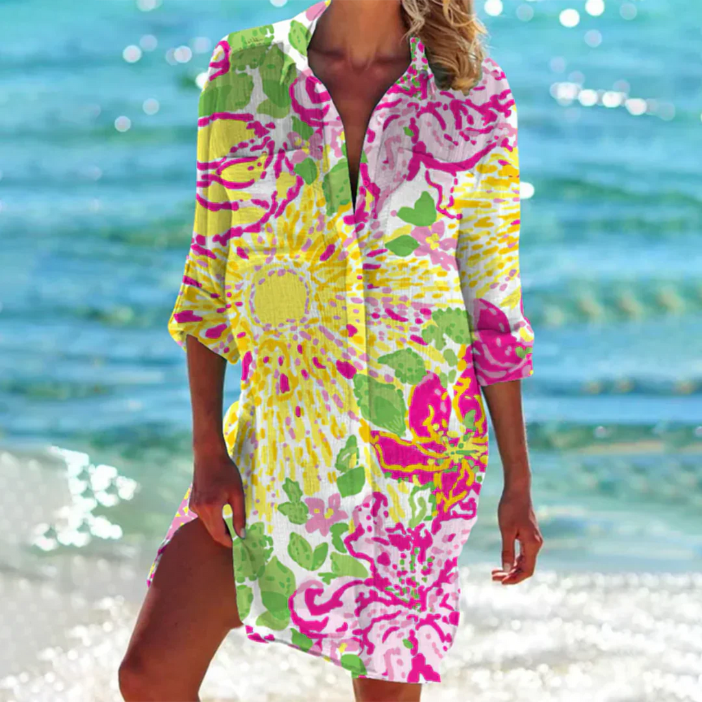 Valenzora | Elegant shirt dress