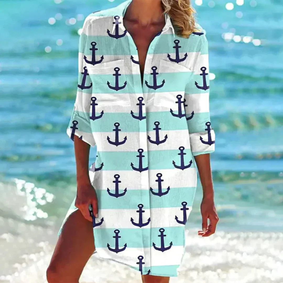 Valenzora | Elegant shirt dress