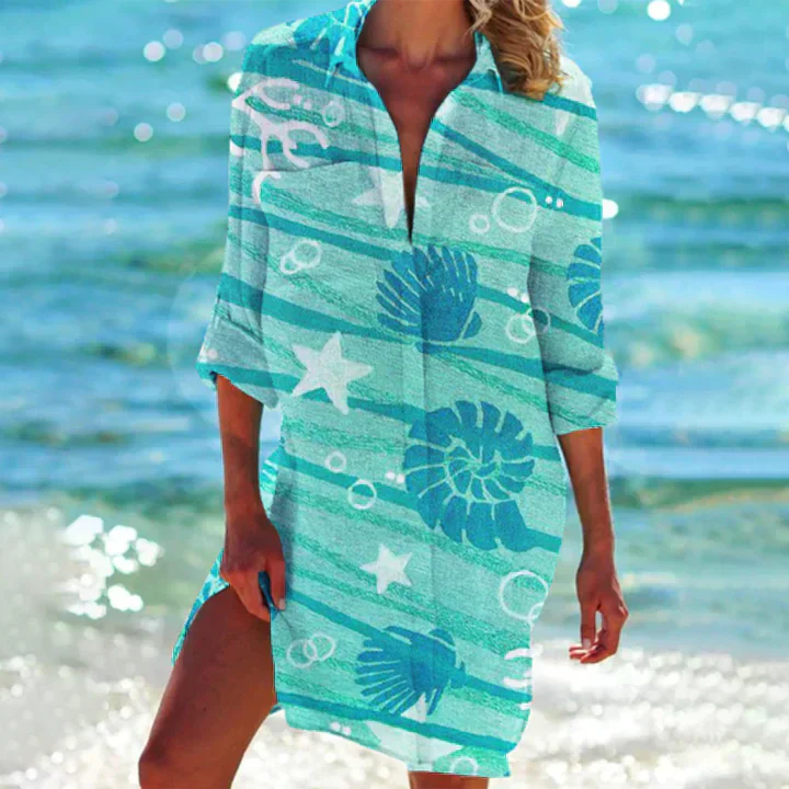 Valenzora | Elegant shirt dress