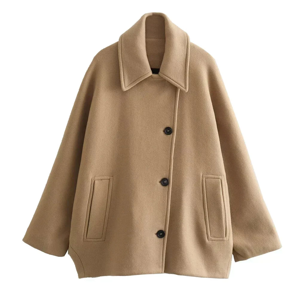 Valenzora - Cape sleeves winter coat