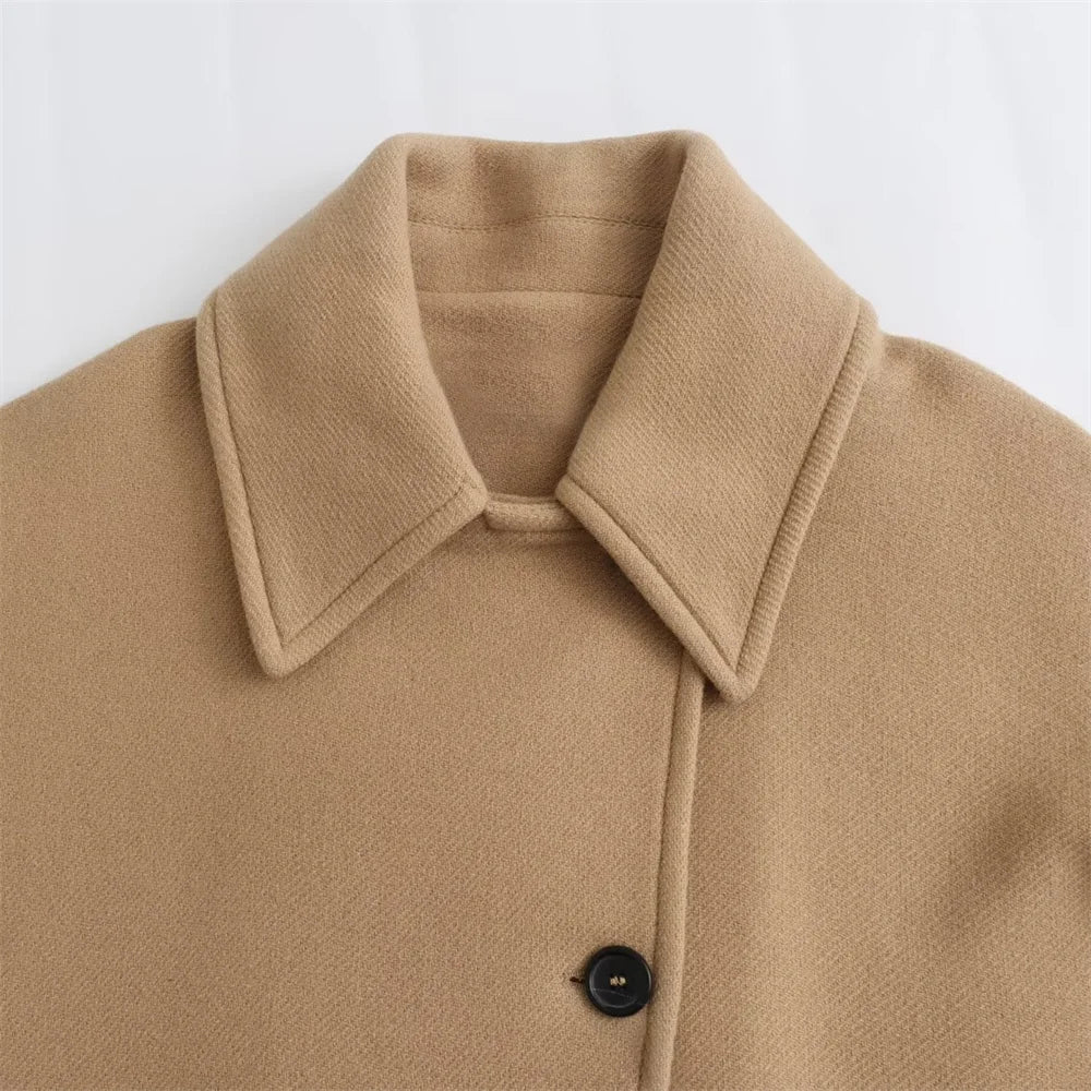 Valenzora - Cape sleeves winter coat