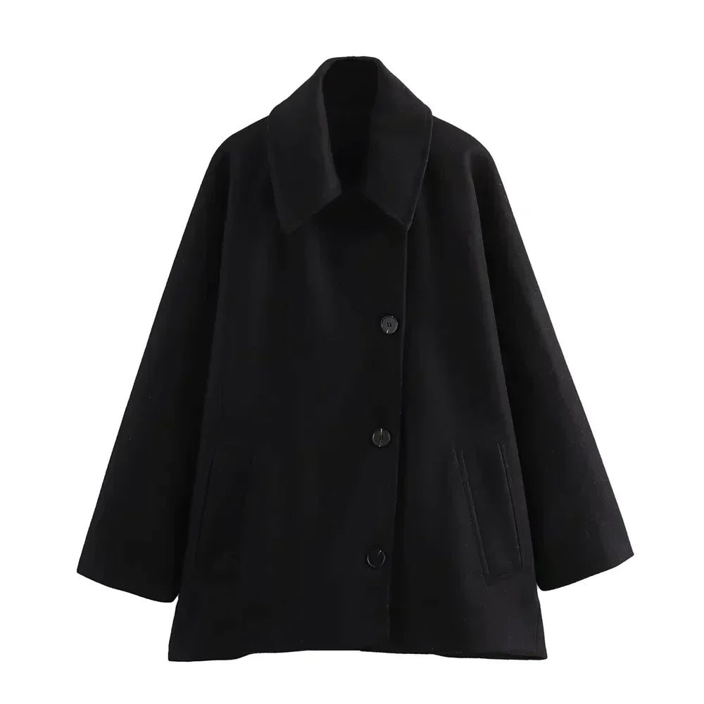 Valenzora - Cape sleeves winter coat