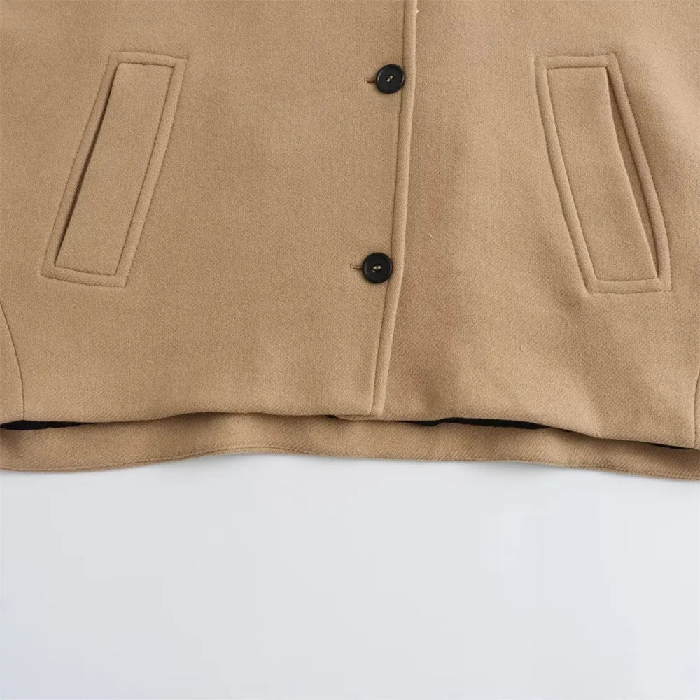Valenzora - Cape sleeves winter coat