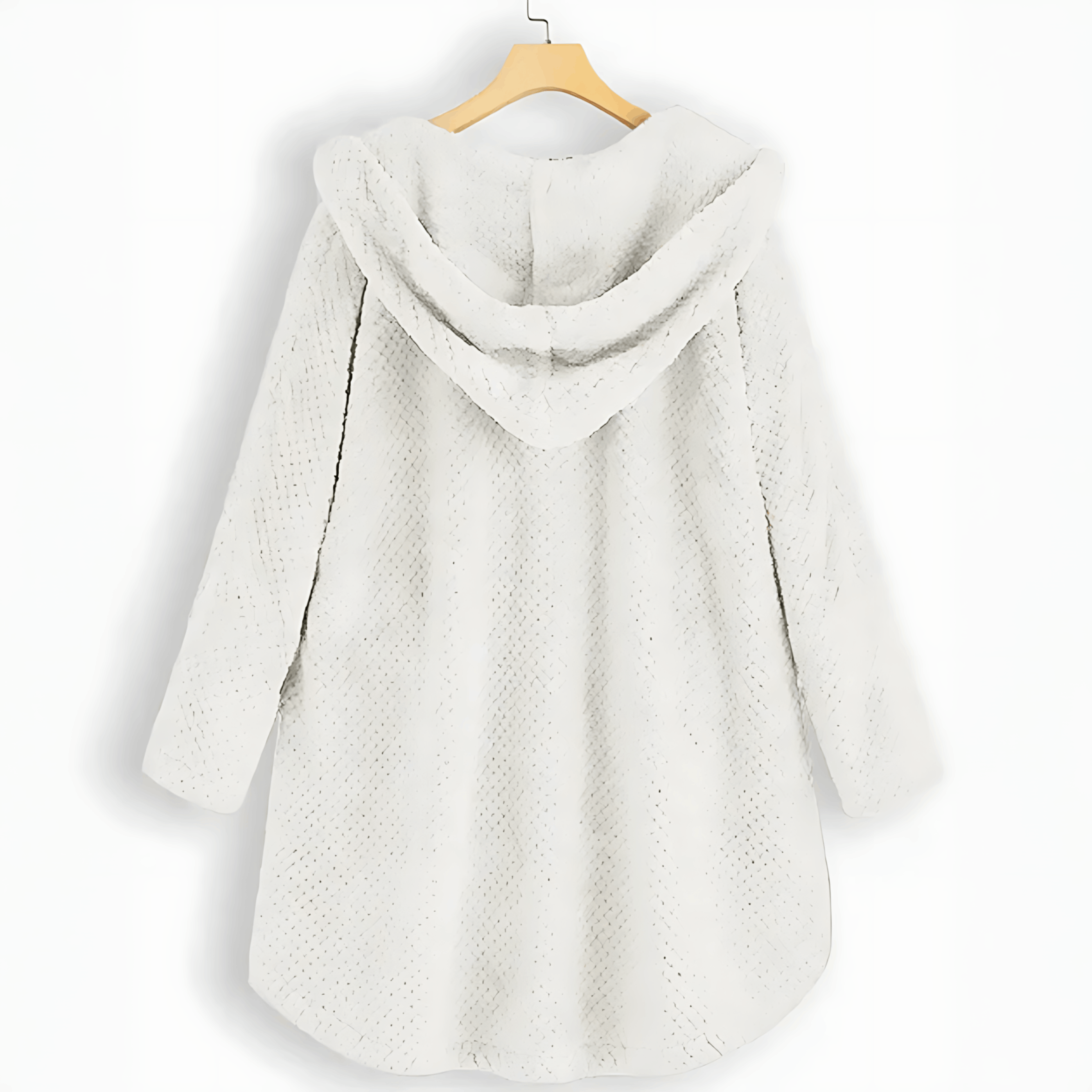 Valenzora | Warme Strickjacke mit weichem Futter und Kapuze für Damen