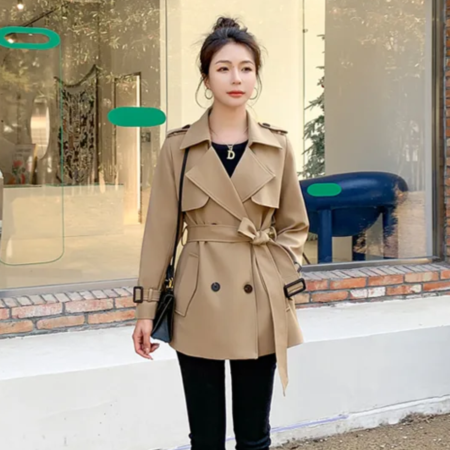 Valenzora | Casual women's trench coat