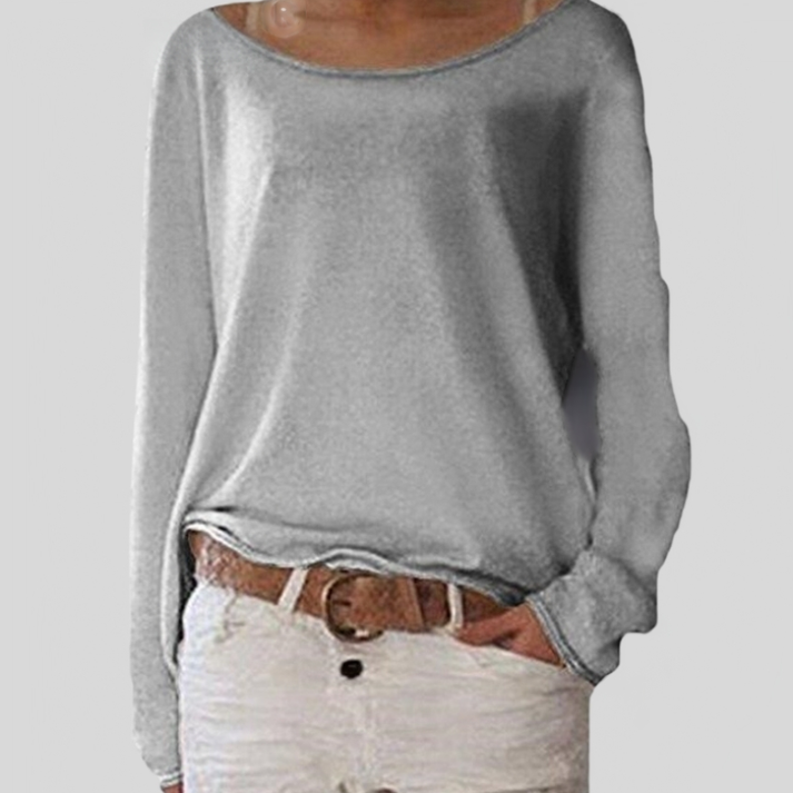 Valenzora | Leichter Pullover mit Rundhalsausschnitt für Damen