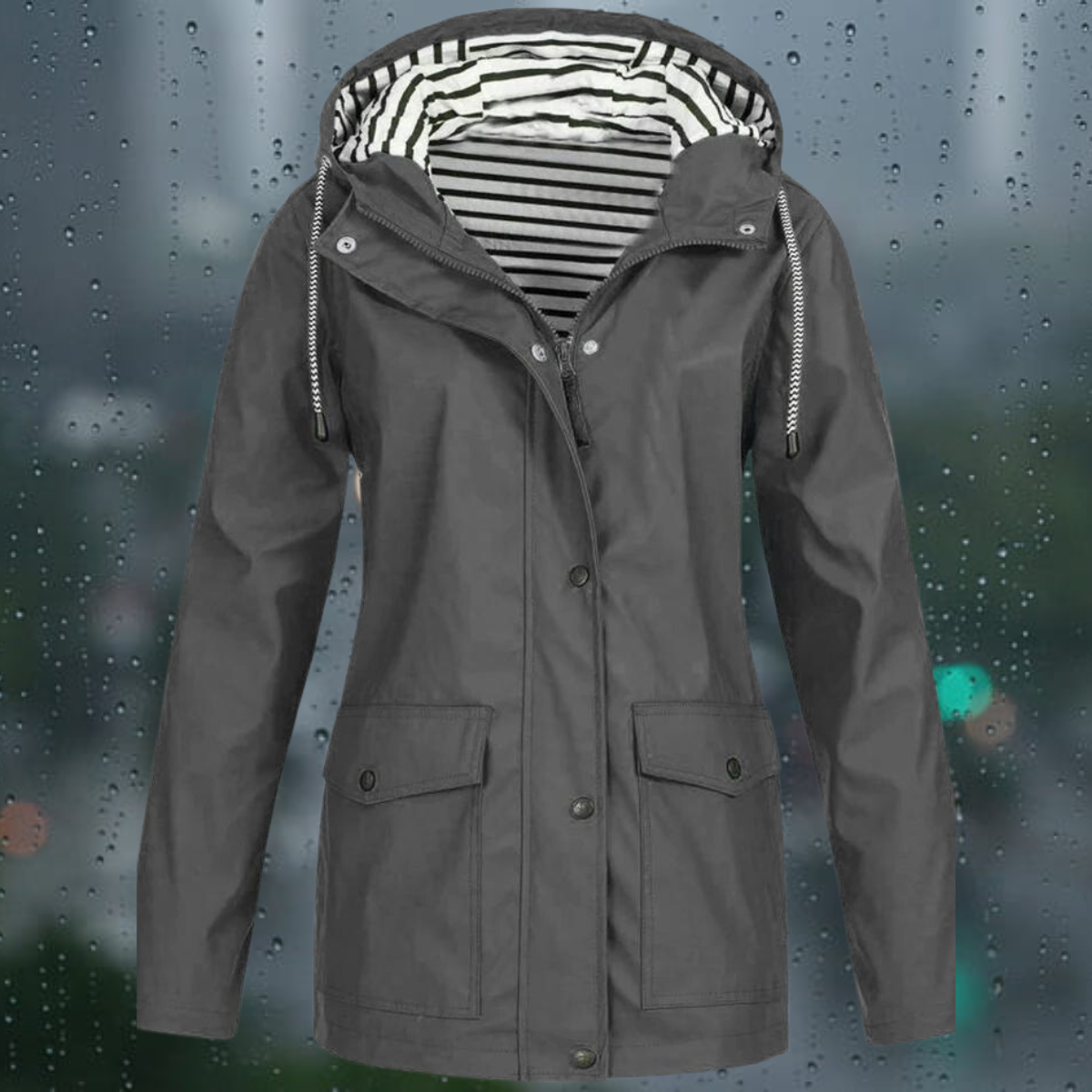 Valenzora - Women's waterproof utilitarian coat