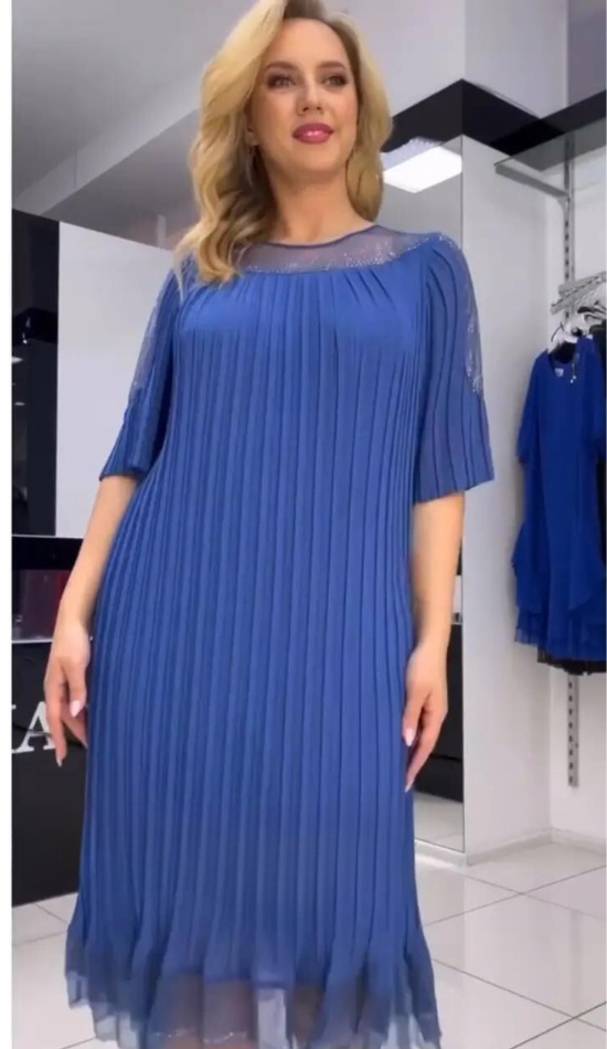 Valenzora | Atemberaubendes Faltenkleid