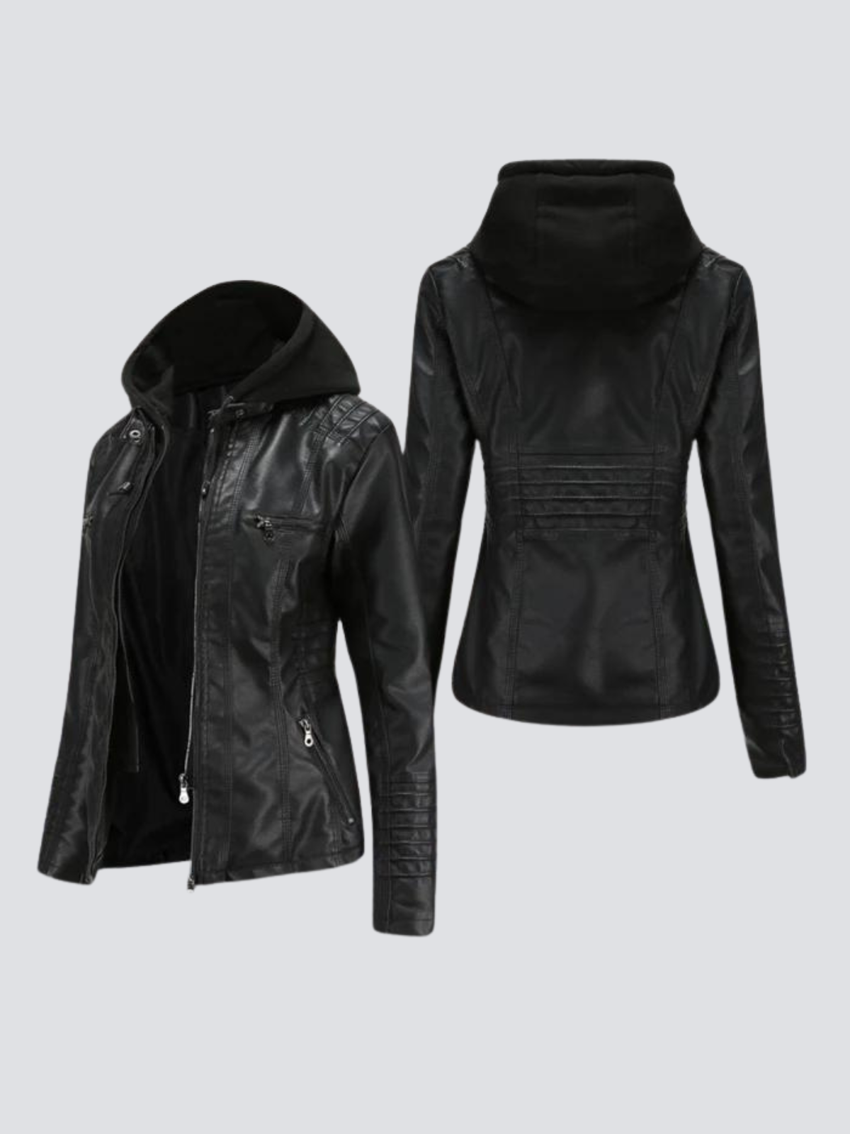 Valenzora | Lässige, bequeme Lederjacke