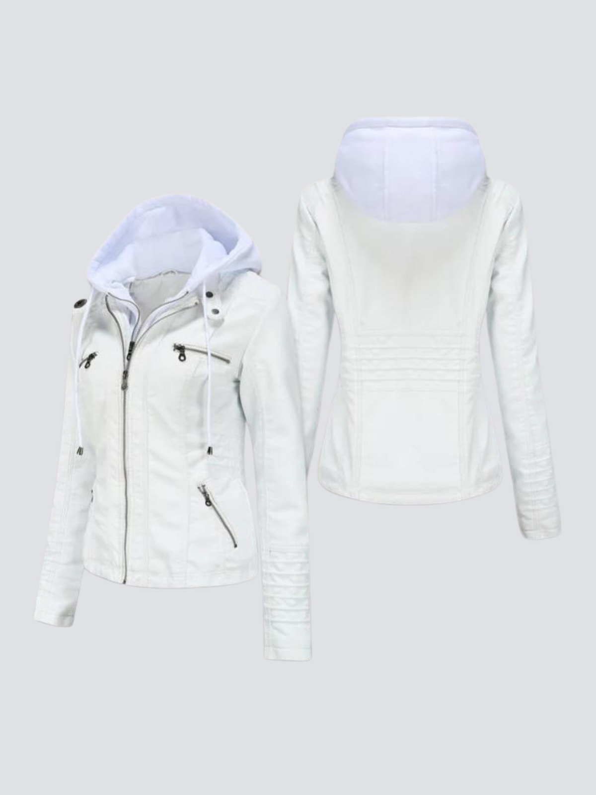 Valenzora | Lässige, bequeme Lederjacke