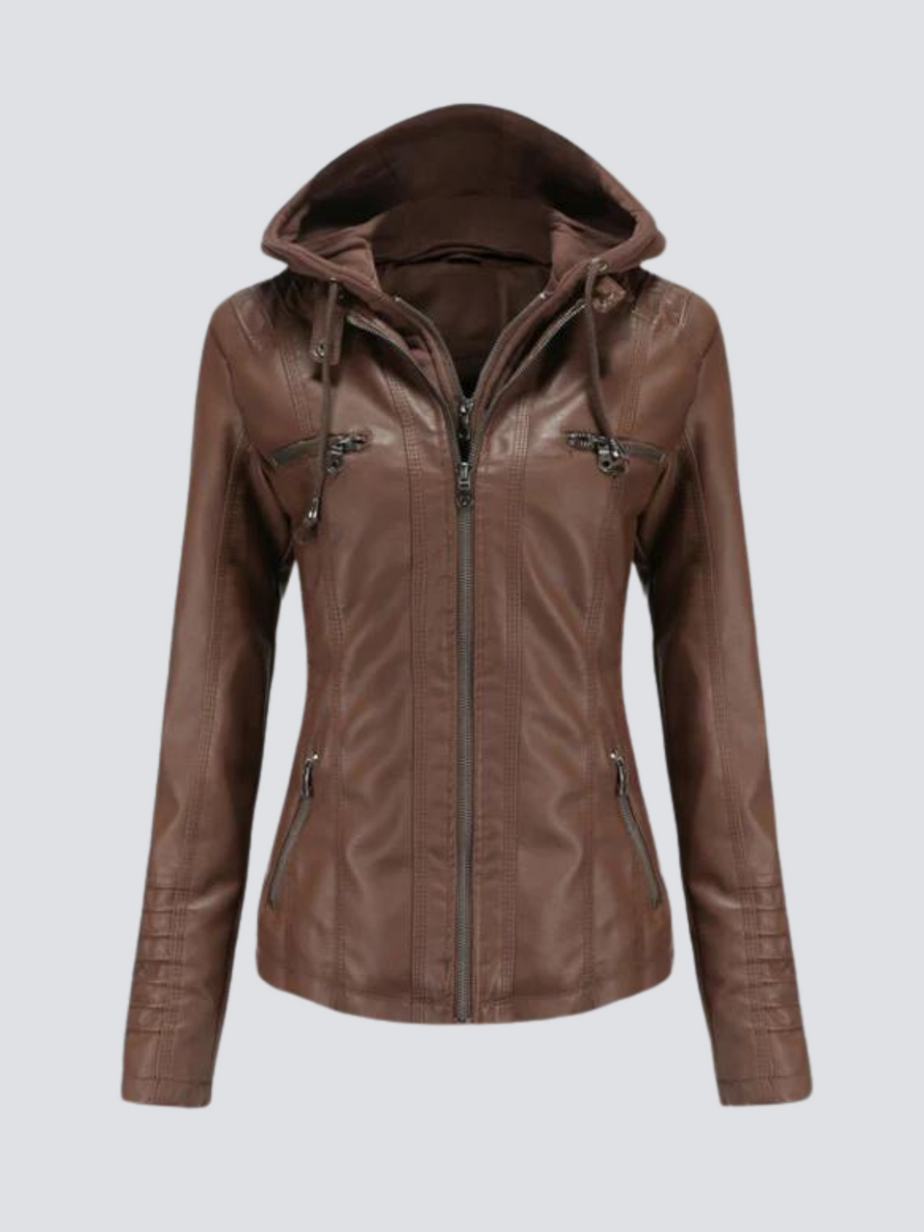 Valenzora | Lässige, bequeme Lederjacke