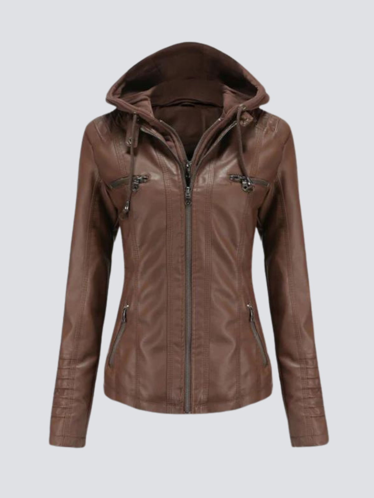 Valenzora | Lässige, bequeme Lederjacke