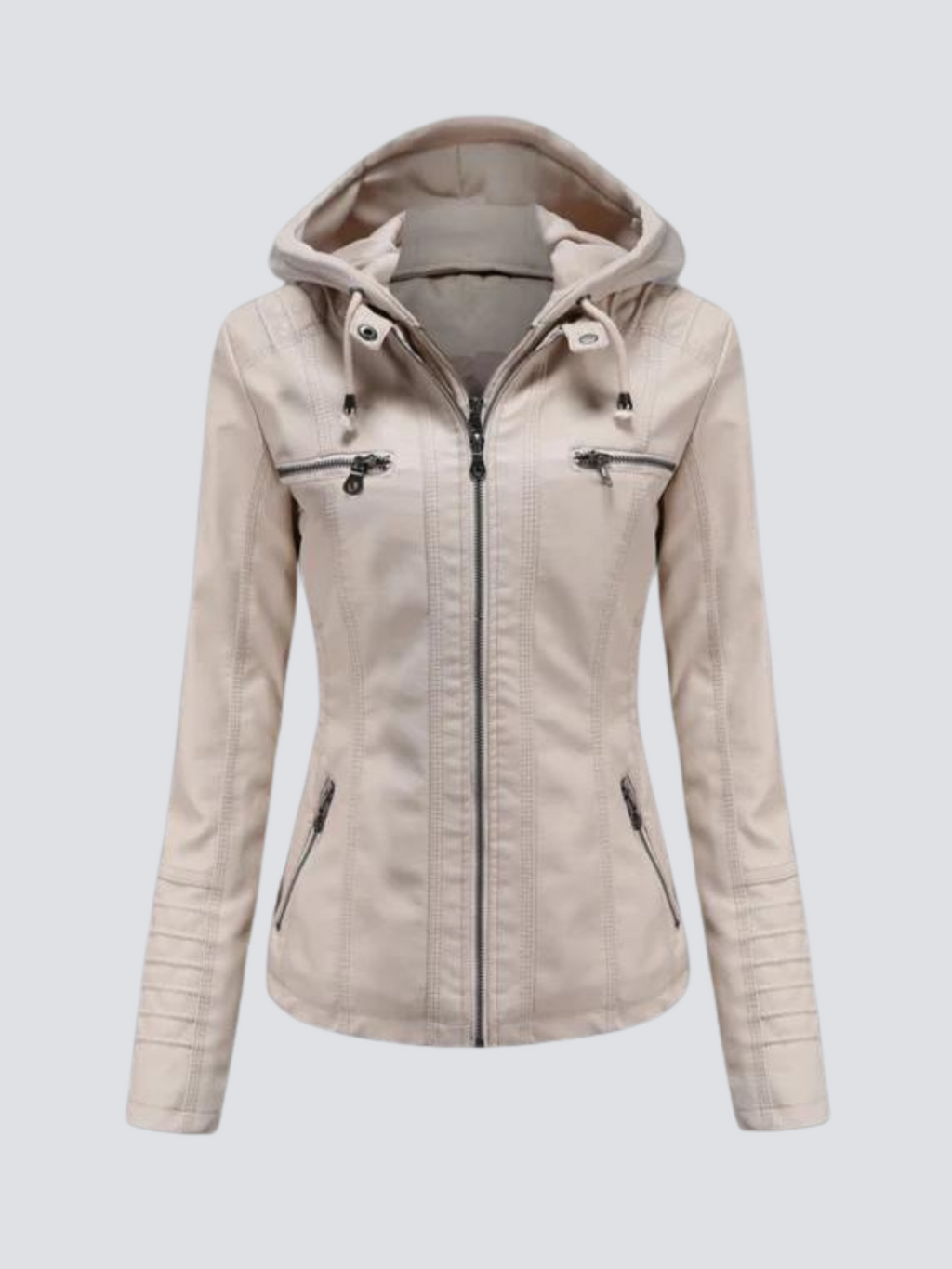 Valenzora | Lässige, bequeme Lederjacke