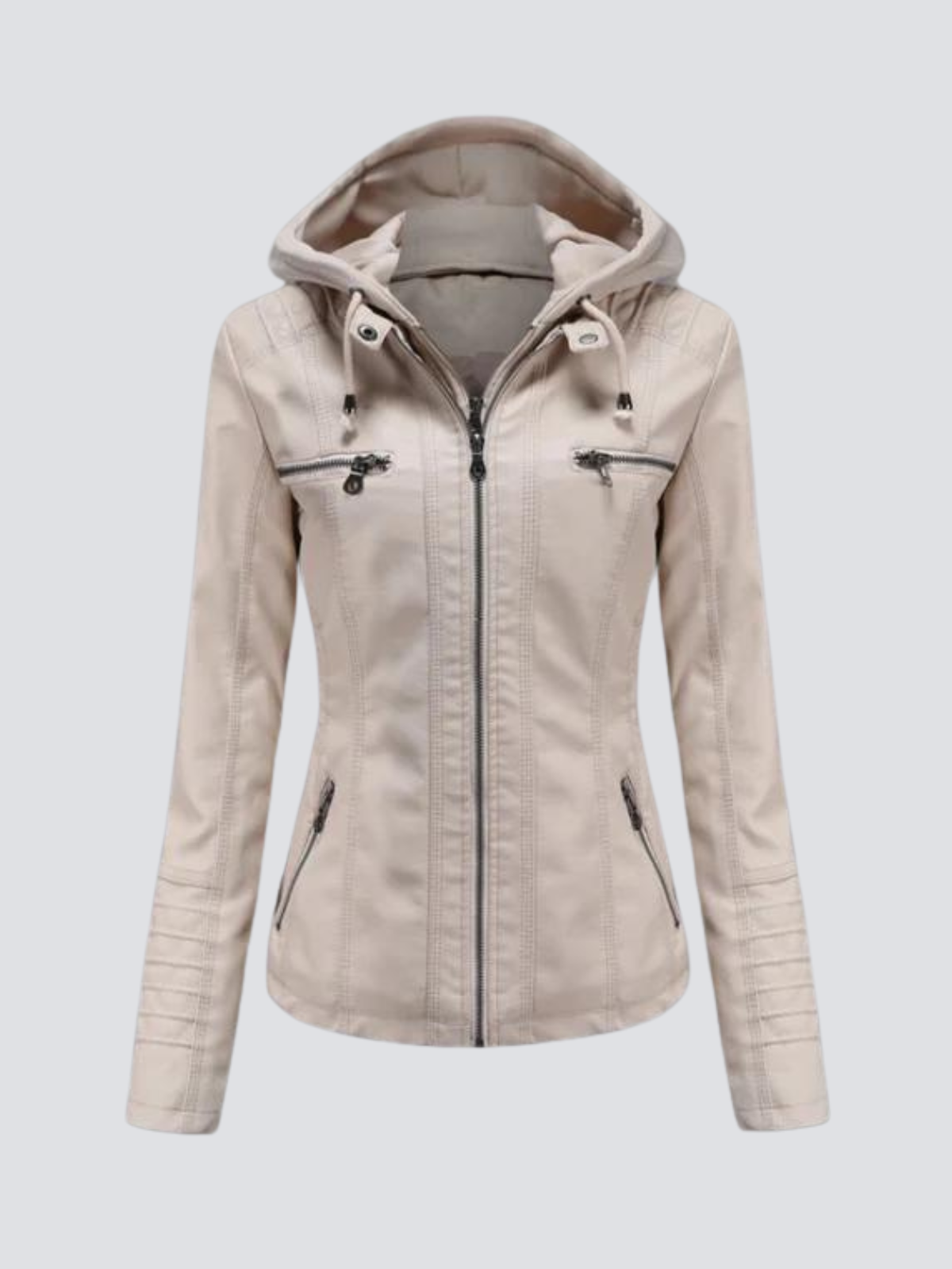 Valenzora | Lässige, bequeme Lederjacke